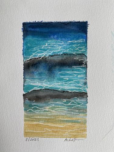 Print of Abstract Beach Paintings by Angelika Schäfer