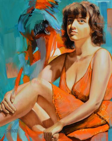 Original Women Paintings by stephen harkola