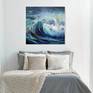 Powerful Seascape Crashing Wave in a room