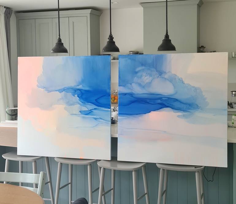 Original Abstract Expressionism Abstract Painting by Yuliya Martynova