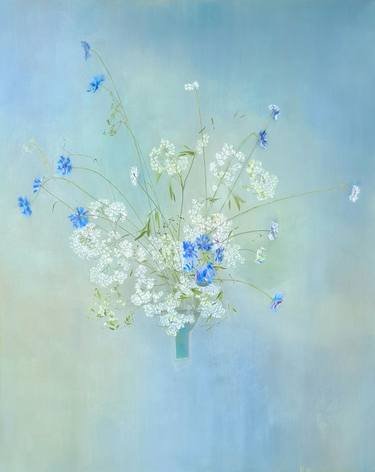 Original Contemporary Floral Paintings by Yuliya Martynova