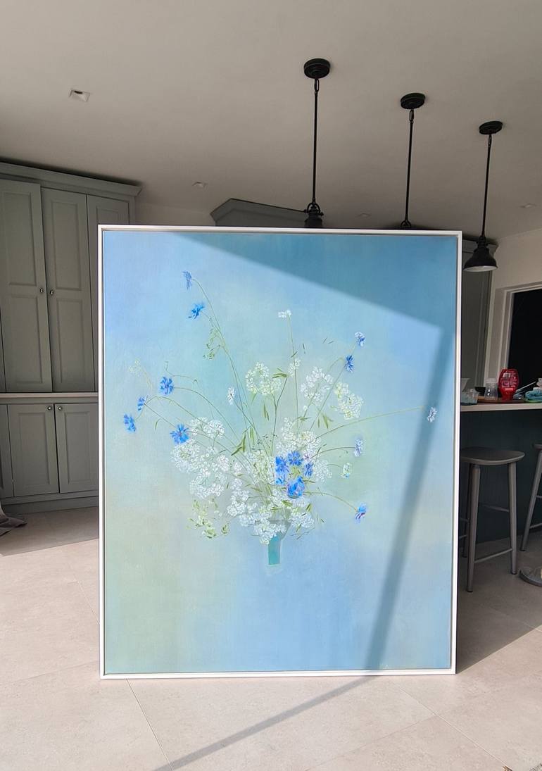 Original Contemporary Floral Painting by Yuliya Martynova