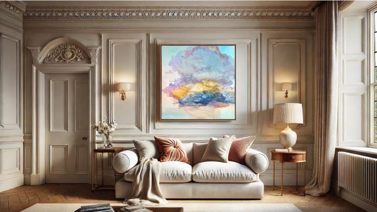 Original Abstract Expressionism Abstract Painting by Yuliya Martynova