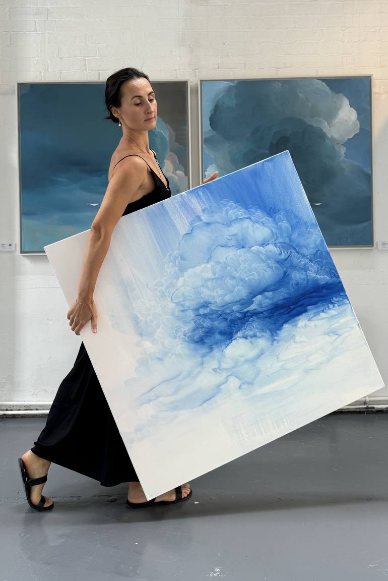 Original Abstract Women Painting by Yuliya Martynova