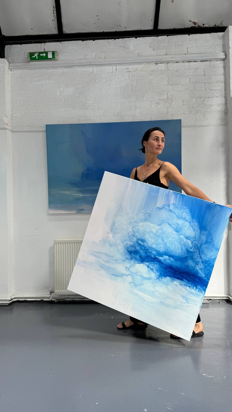 Original Abstract Women Painting by Yuliya Martynova