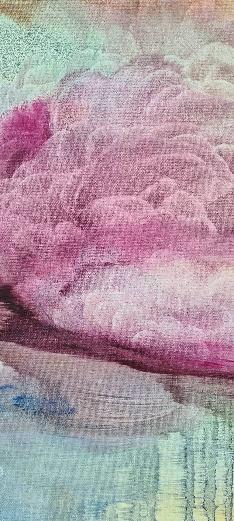 Original Abstract Expressionism Abstract Painting by Yuliya Martynova