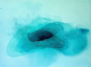 Original Abstract Seascape Paintings by Yuliya Martynova