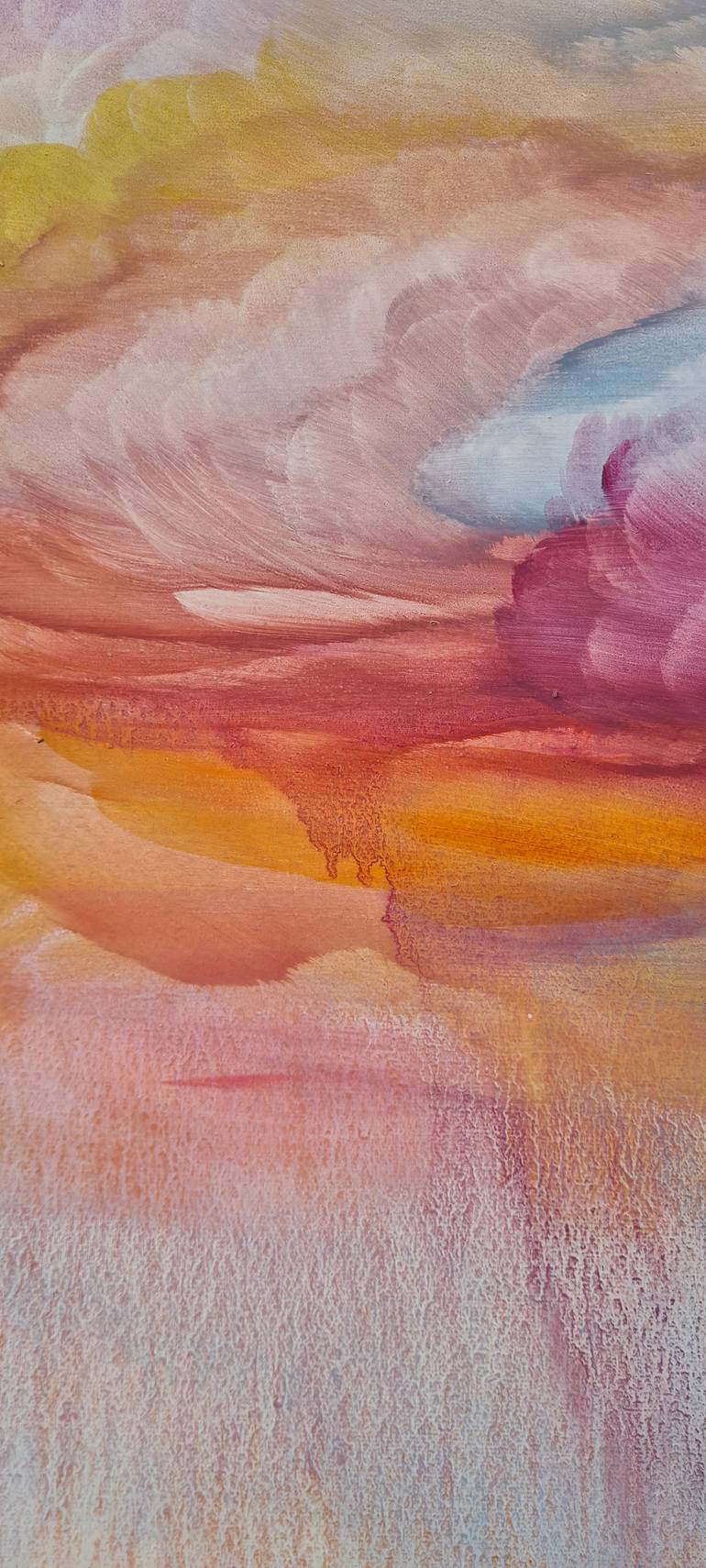 Original Abstract Expressionism Abstract Painting by Yuliya Martynova
