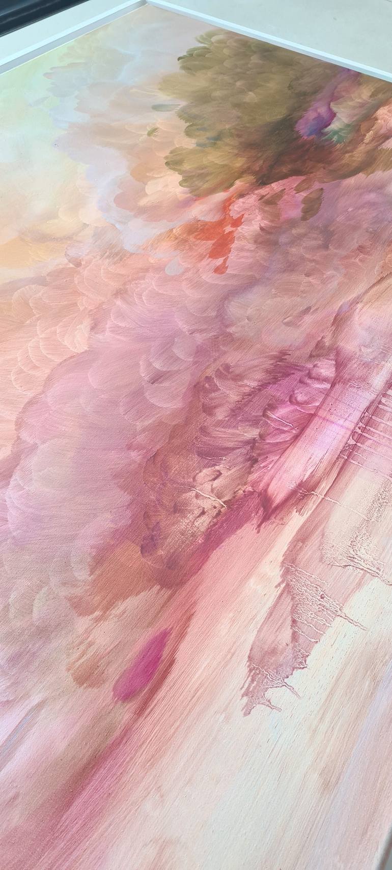 Original Abstract Expressionism Abstract Painting by Yuliya Martynova