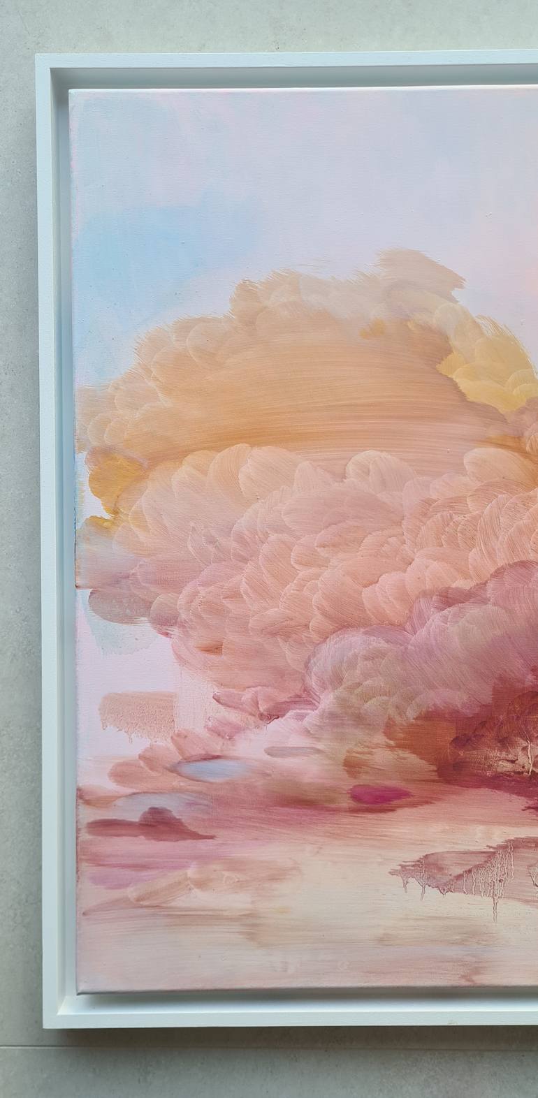 Original Abstract Expressionism Abstract Painting by Yuliya Martynova