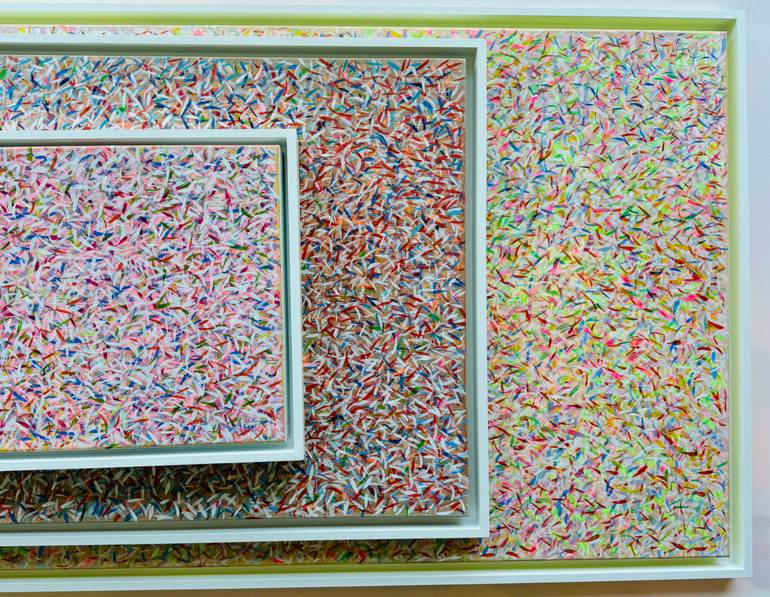 Original Abstract Floral Painting by Yuliya Martynova