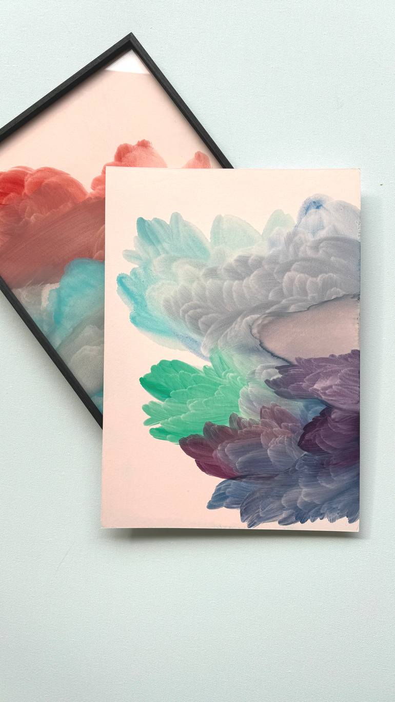 Original Abstract Expressionism Abstract Painting by Yuliya Martynova