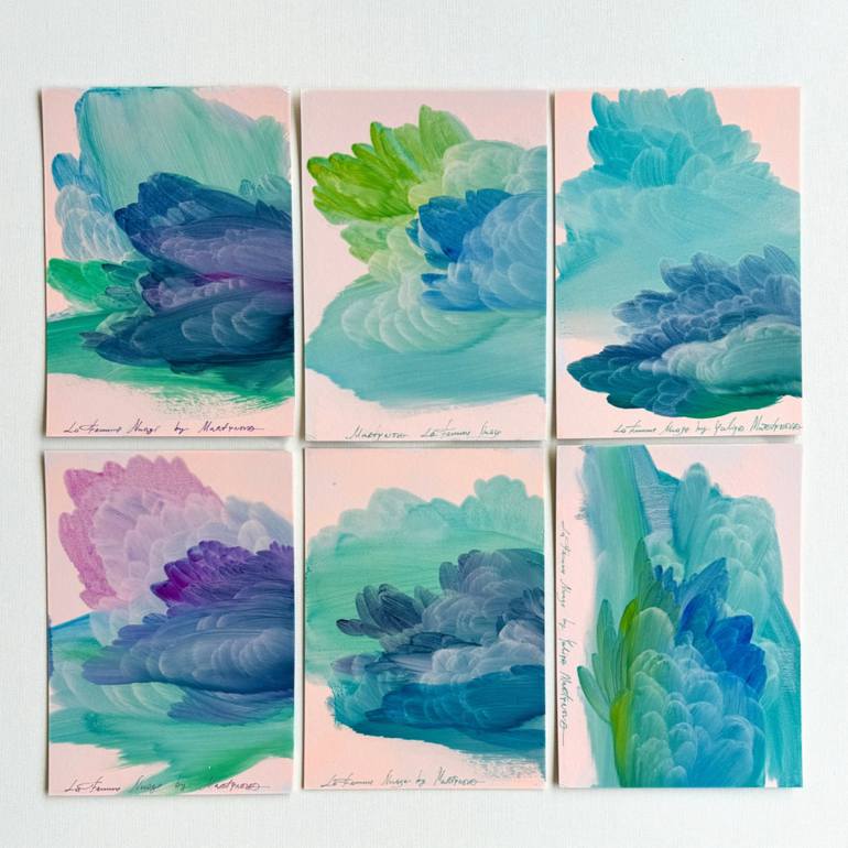 Original Abstract Expressionism Abstract Painting by Yuliya Martynova