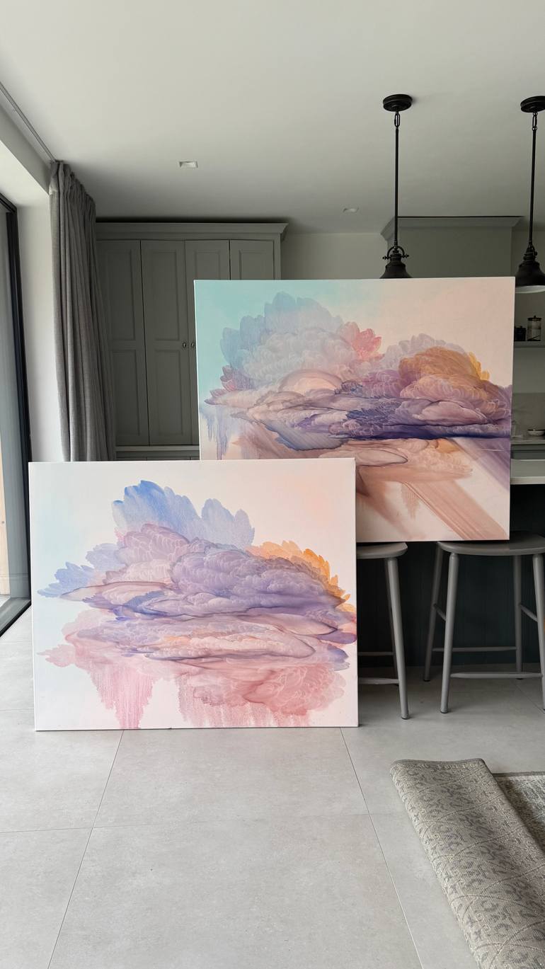 Original Abstract Expressionism Abstract Painting by Yuliya Martynova