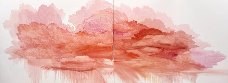 Original Abstract Love Painting by Yuliya Martynova