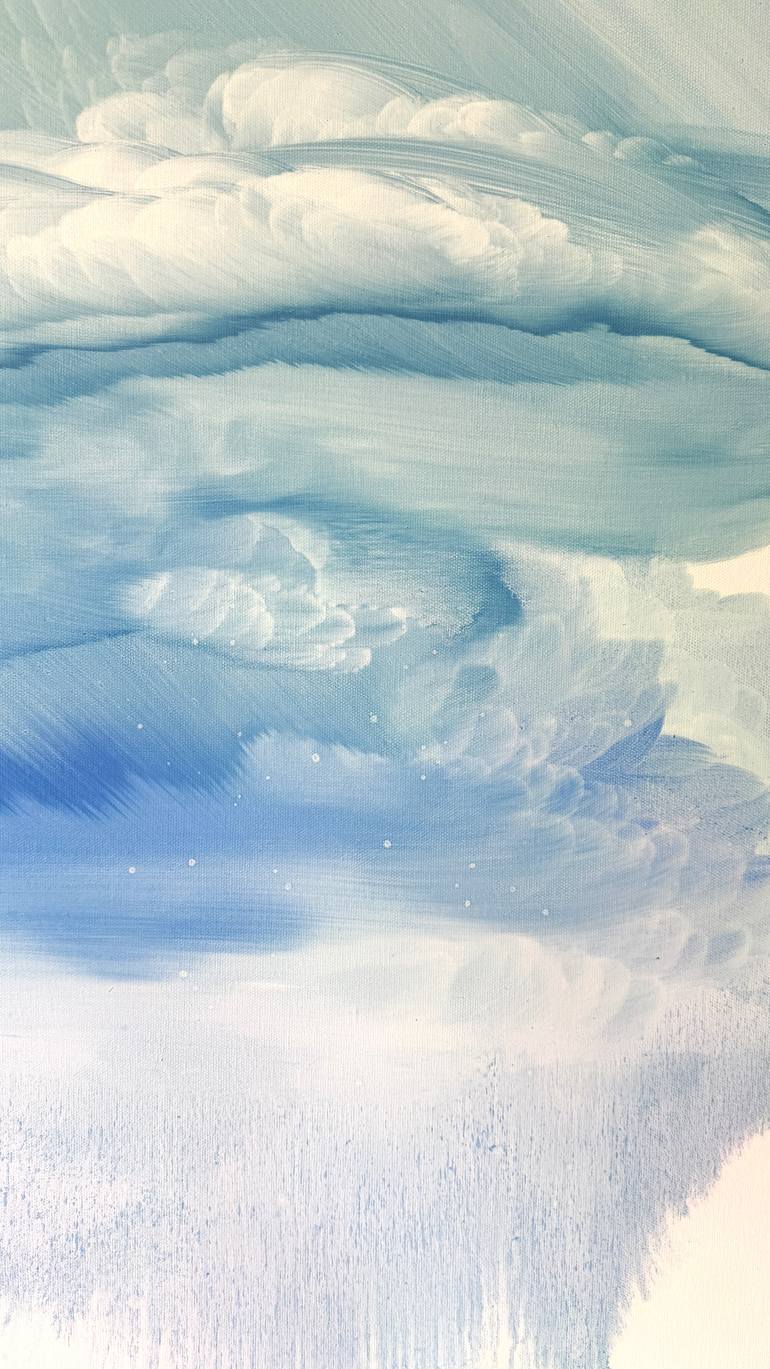 Original Abstract Animal Painting by Yuliya Martynova