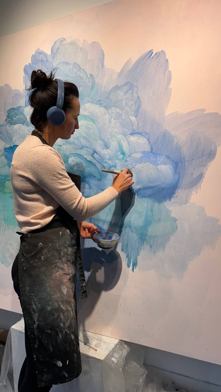 Original Abstract Nature Painting by Yuliya Martynova