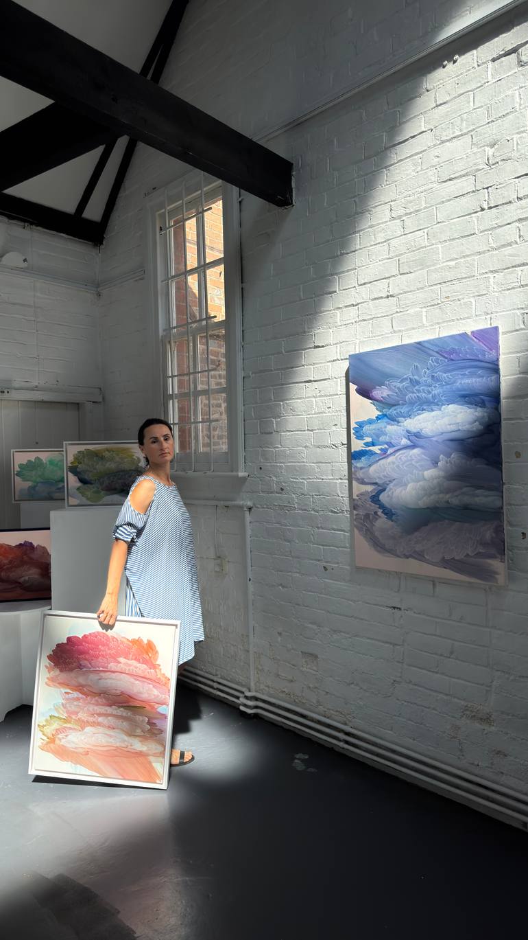 Original Abstract Expressionism Abstract Painting by Yuliya Martynova