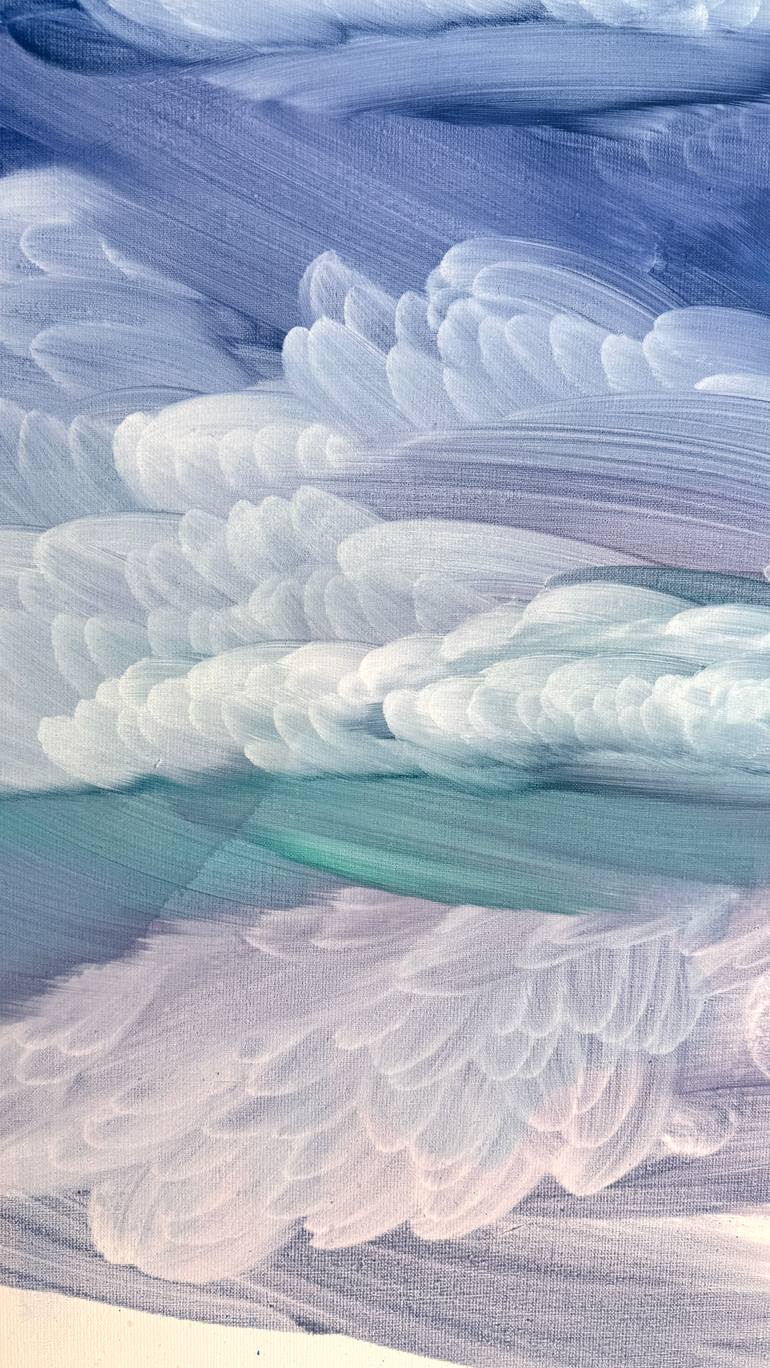 Original Abstract Expressionism Abstract Painting by Yuliya Martynova