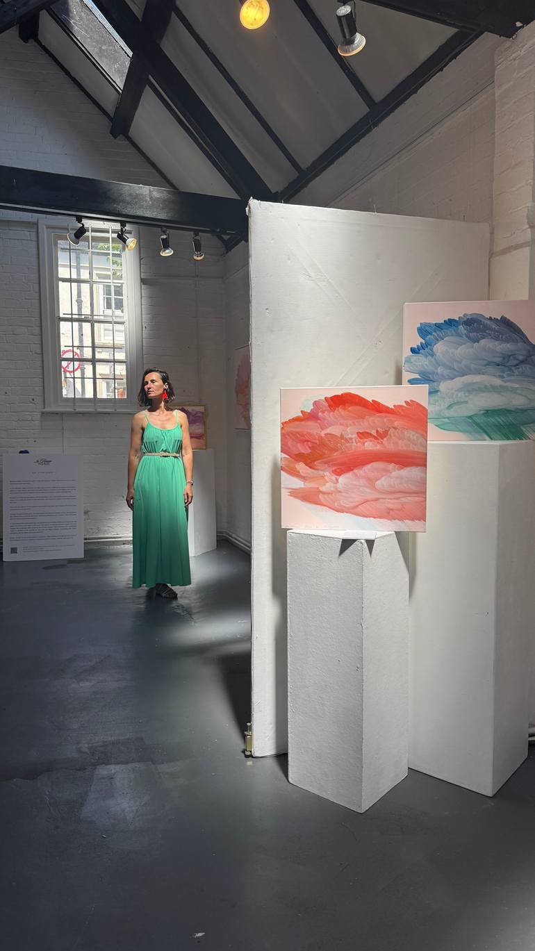 Original Abstract Expressionism Abstract Painting by Yuliya Martynova