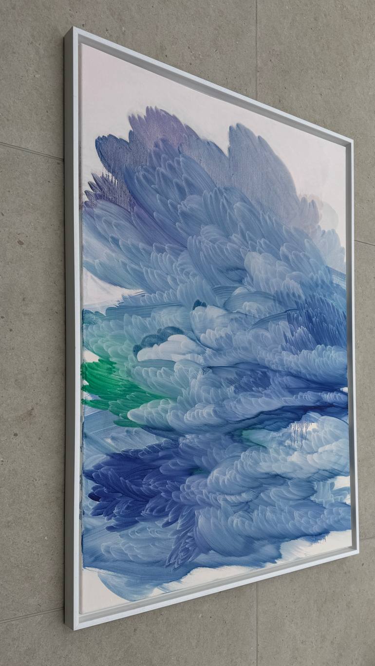 Original Abstract Expressionism Abstract Painting by Yuliya Martynova