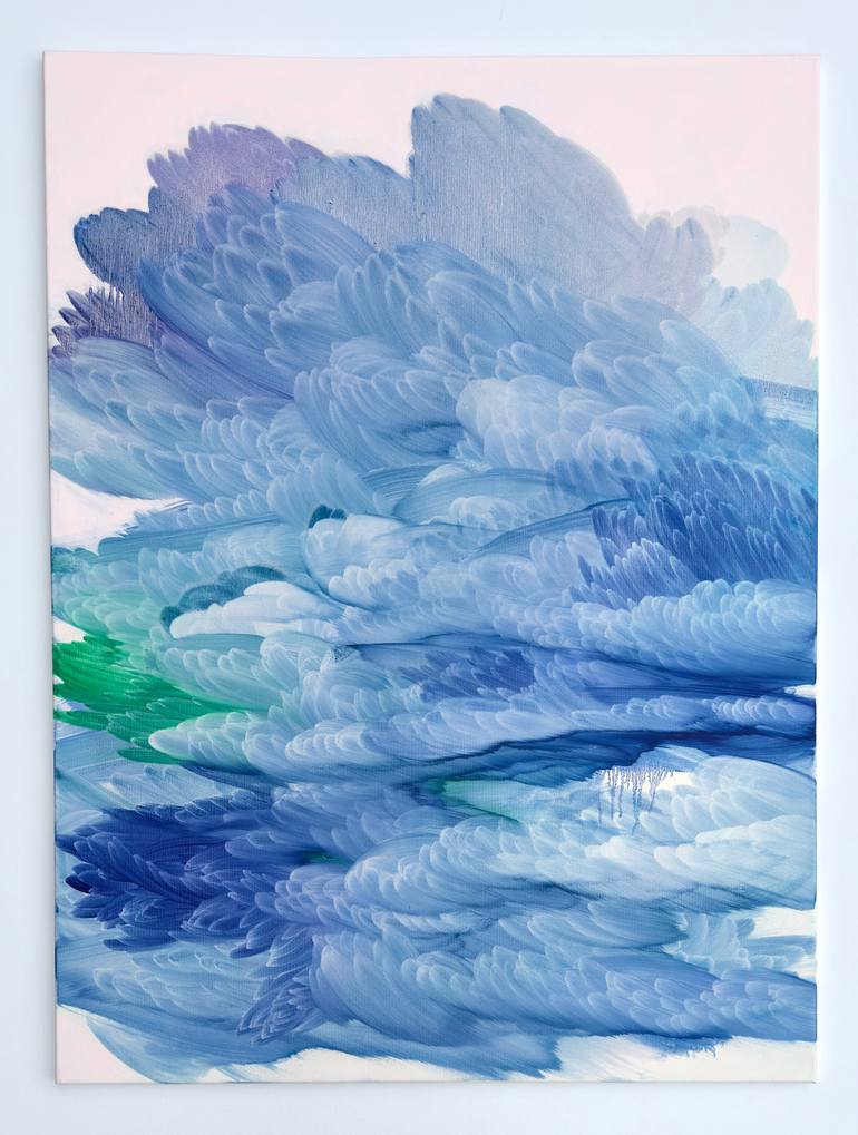 Original Abstract Expressionism Abstract Painting by Yuliya Martynova