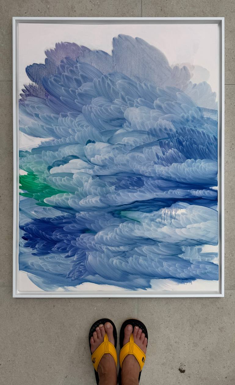 Original Abstract Expressionism Abstract Painting by Yuliya Martynova