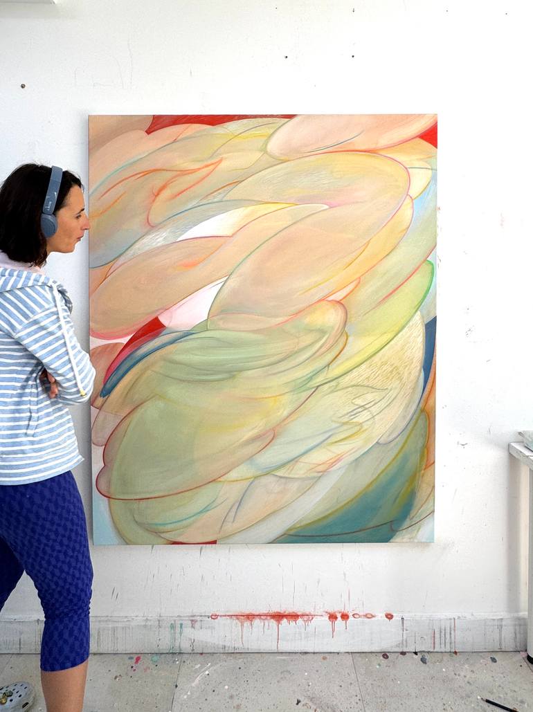 Original Contemporary Abstract Painting by Yuliya Martynova