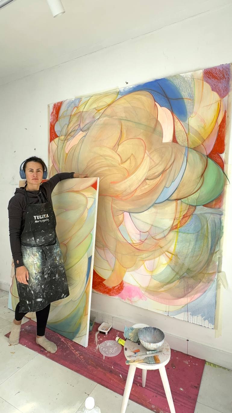 Original Contemporary Abstract Painting by Yuliya Martynova
