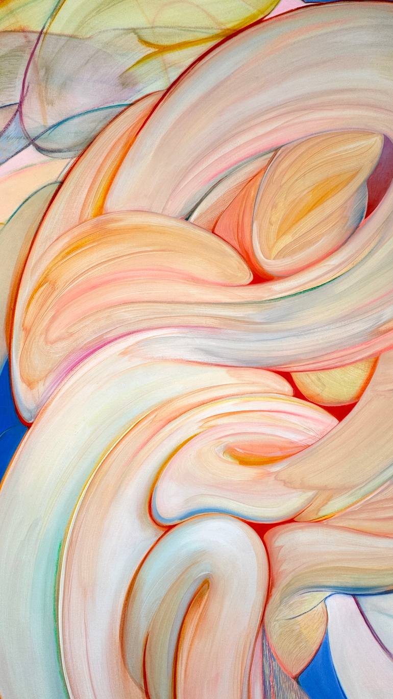 Original Abstract Expressionism Abstract Painting by Yuliya Martynova