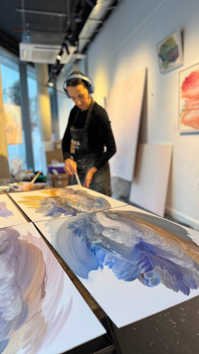 Original Abstract Nature Painting by Yuliya Martynova