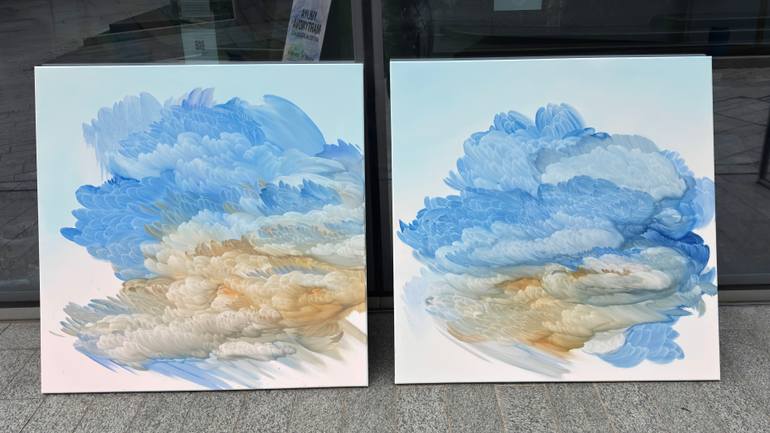Original Abstract Nature Painting by Yuliya Martynova