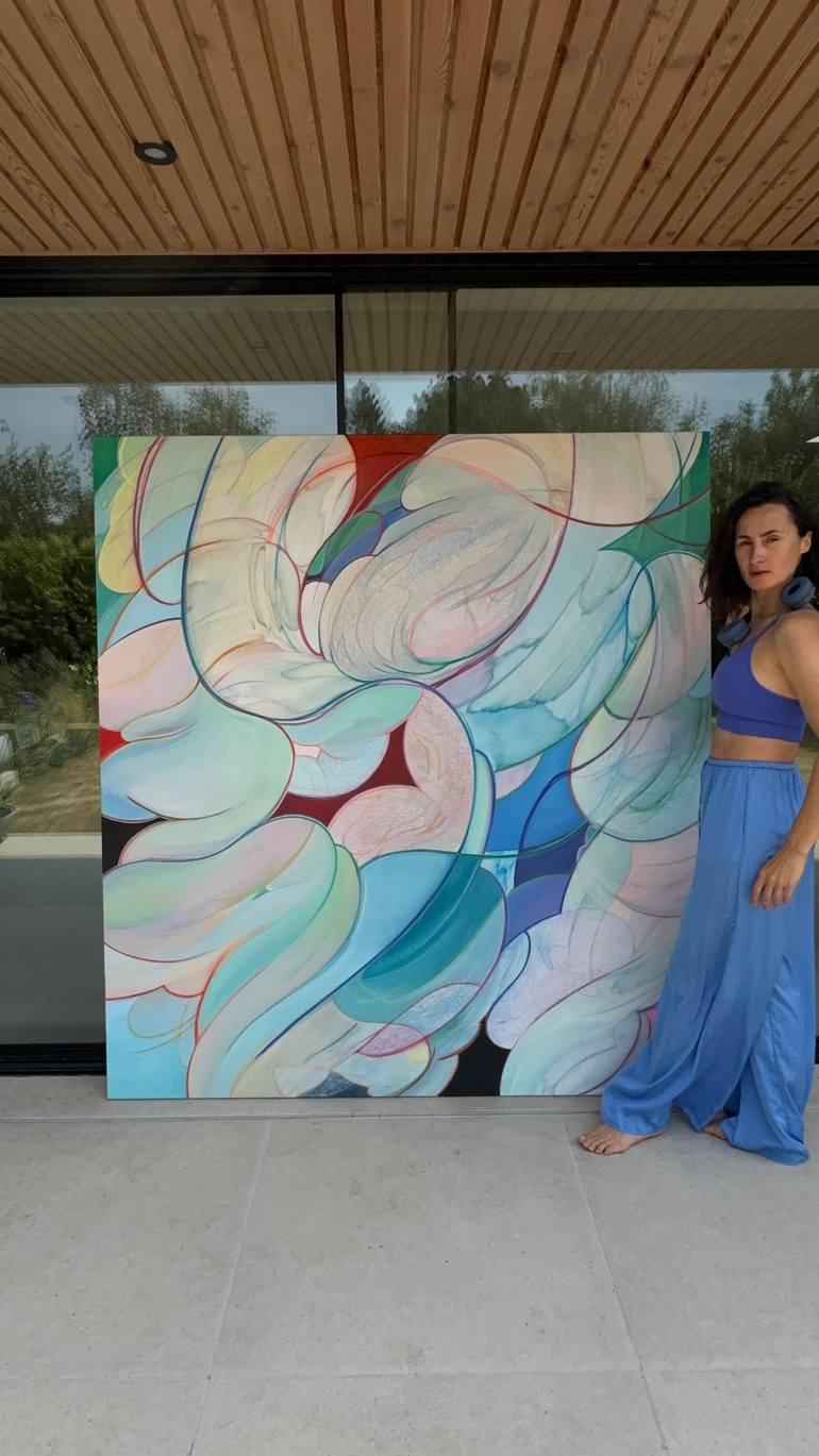 Original Contemporary Abstract Painting by Yuliya Martynova