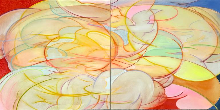 Original Contemporary Abstract Painting by Yuliya Martynova