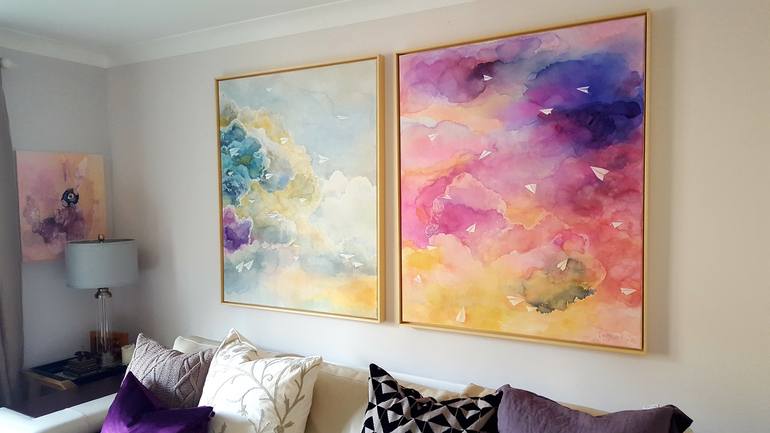 Original Expressionism Abstract Painting by Yuliya Martynova