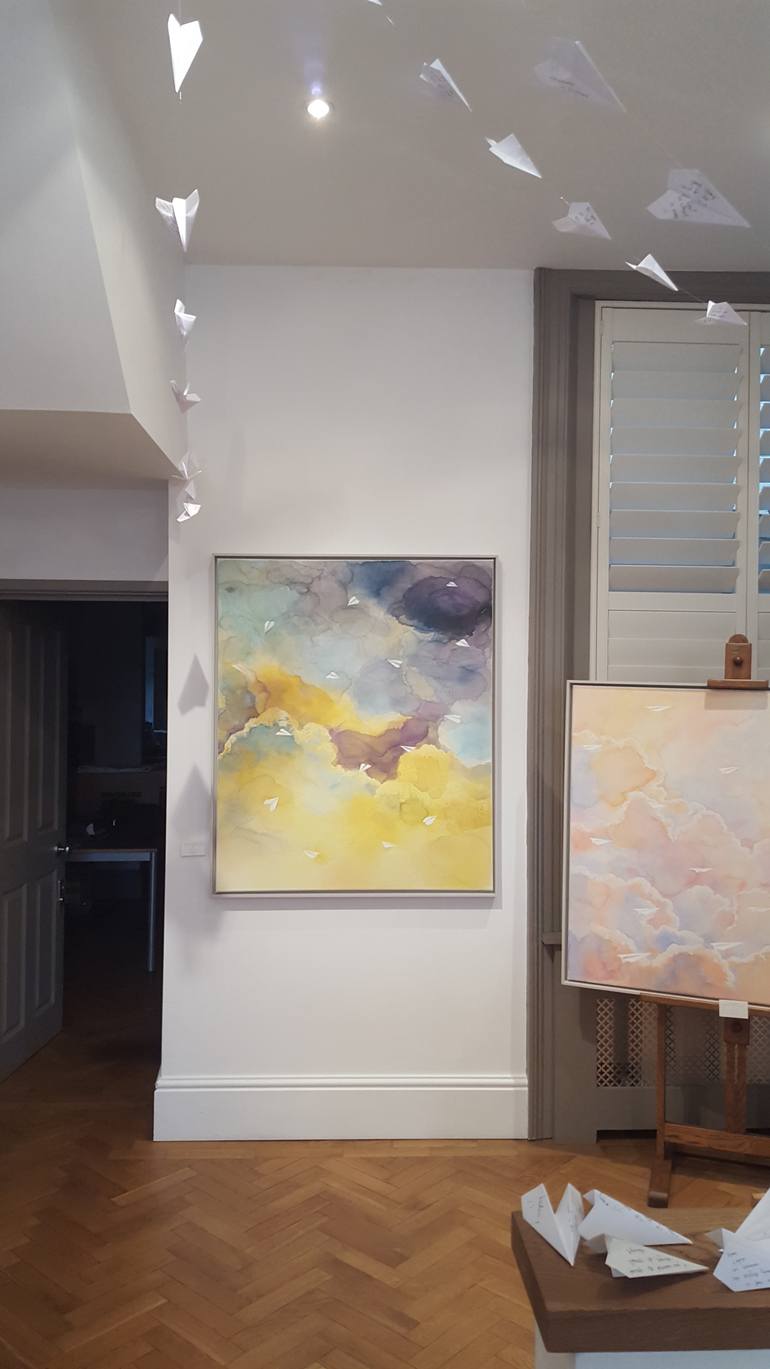 Original Abstract Expressionism Abstract Painting by Yuliya Martynova