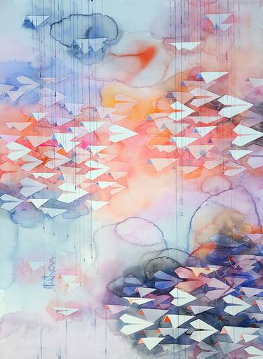 Original Abstract Paintings by Yuliya Martynova