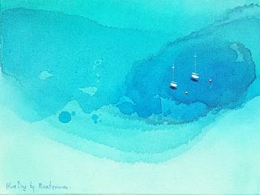 Print of Sailboat Paintings by Yuliya Martynova