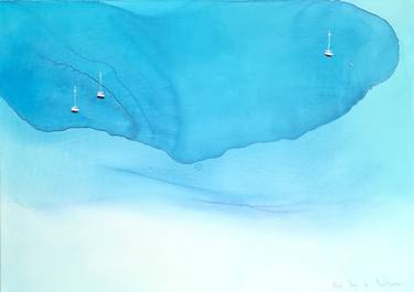 Original Abstract Seascape Paintings by Yuliya Martynova