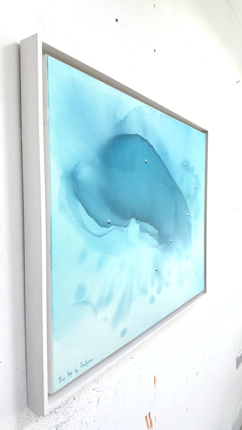 Original Abstract Expressionism Seascape Painting by Yuliya Martynova