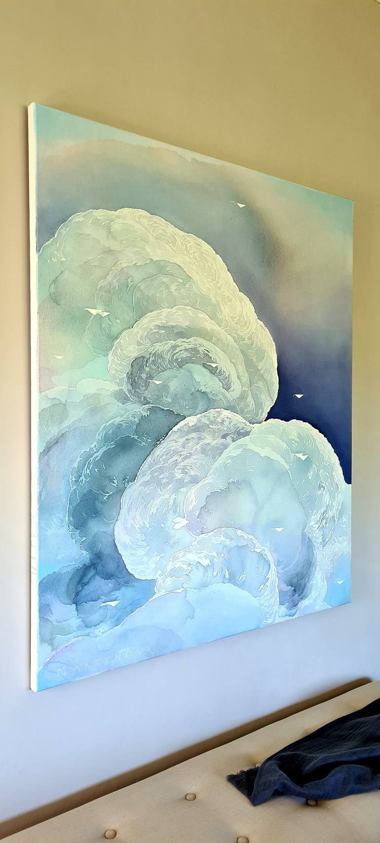 Original Abstract Nature Painting by Yuliya Martynova