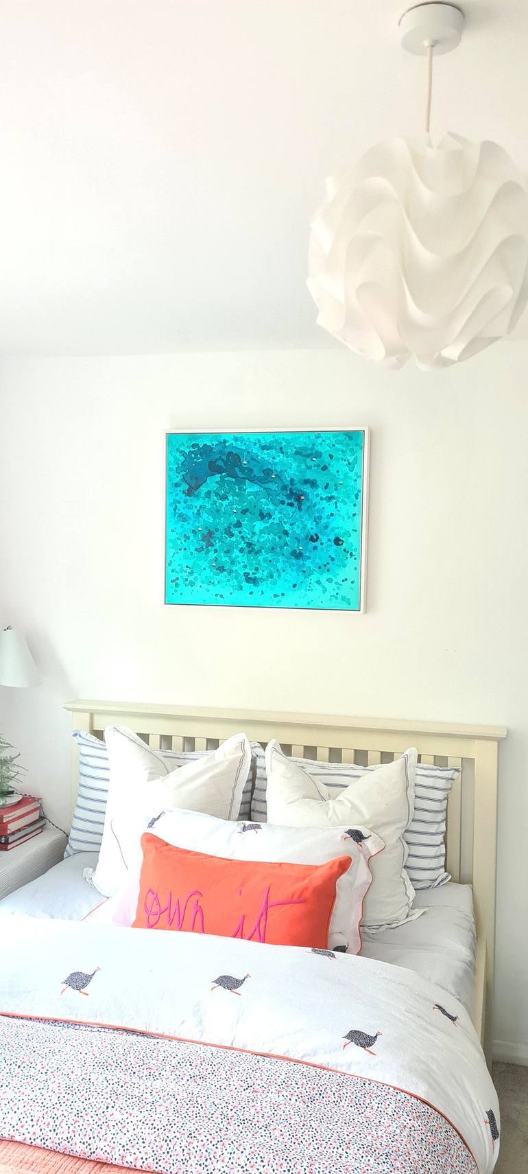 Original Abstract Seascape Painting by Yuliya Martynova