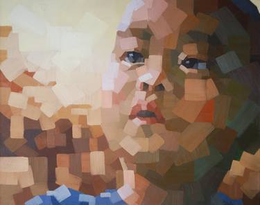 Print of Expressionism Children Paintings by yueling li