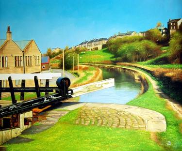 Original Realism Landscape Paintings by Tom and Bob Milk Two Sugars