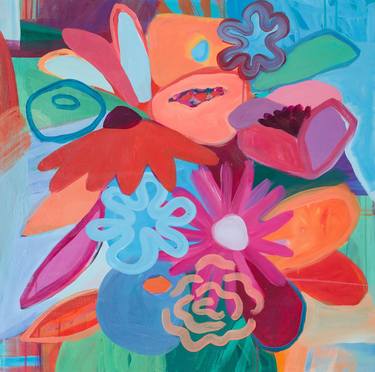 Original Floral Paintings by Chelsea Hart