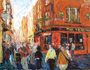 Print of Expressionism Cities Paintings by ANDRII TRUSHKEVYCH