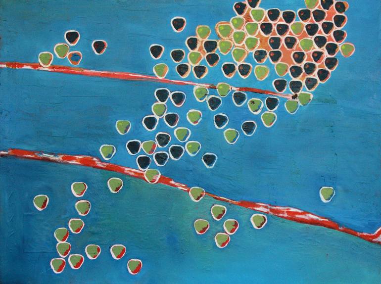 Abstract Cells Painting by Crias Corrigan | Saatchi Art