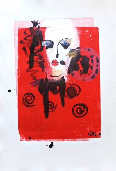 Print of Expressionism Portrait Paintings by Maria Biryukova-Dutton