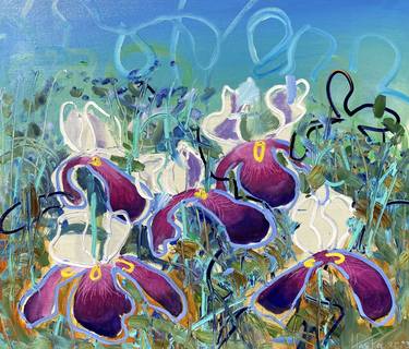 Original Floral Paintings by Vytautas Poska