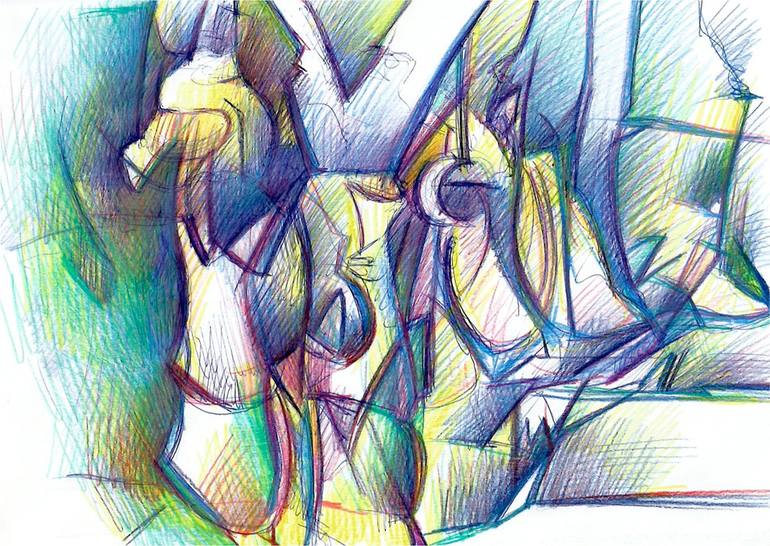 Original Expressionism Other Painting by Wolfgang Schmidt